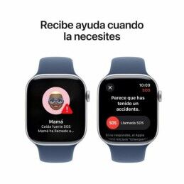 Smartwatch Apple Series 10 GPS 42mm Silberfarben Ø 46 mm