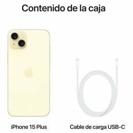 Smartphone Apple iPhone 15 Plus 6,7" 256 GB Gelb