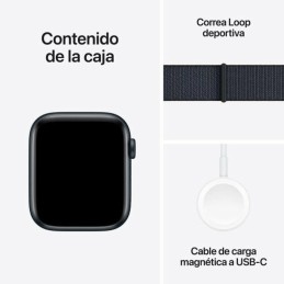 Smartwatch Apple Watch SE GPS 44mm Schwarz 44 mm