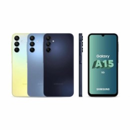 Smartphone Samsung Galaxy A15 4 GB Blau Schwarz 6,5" Mediatek Dimensity 6100+ 128 GB