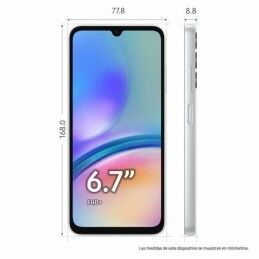 Smartphone Samsung Galaxy A05s 6,7" Octa Core 64 GB 1 TB Silberfarben 4 GB RAM