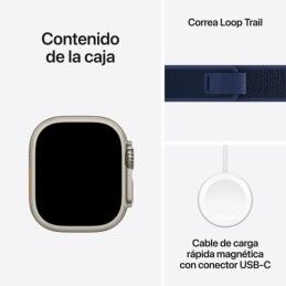 Smartwatch Apple MX4L3TY/A Titan 49 mm