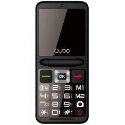 Mobiltelefon für ältere Erwachsene Qubo X-10BK 32 MB RAM 2,4"