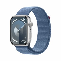 Smartwatch Apple Watch Series 9 Blau Silberfarben 1,9" 45 mm